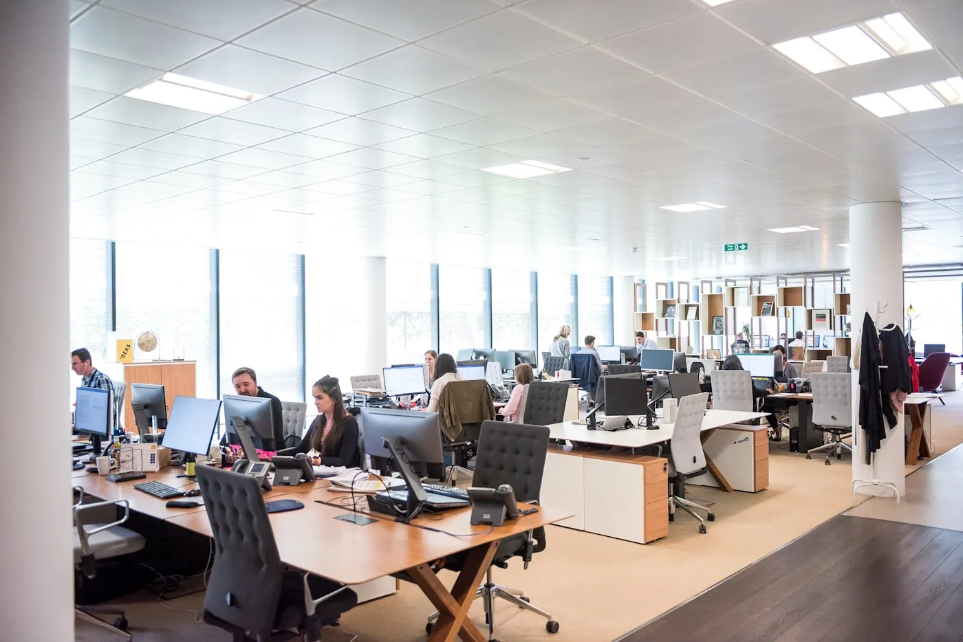 The adecs helpdesk team supporting clients